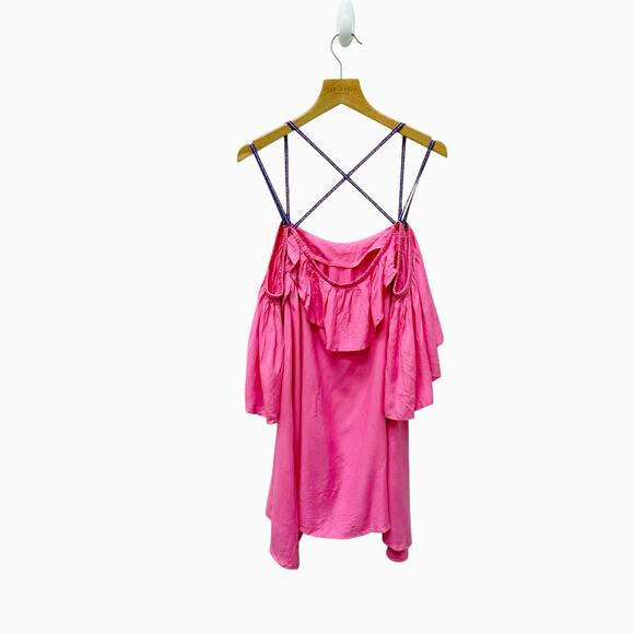 Pitusa Summer Night Dress in Pink Women’s Size Small - Picture 11 of 11